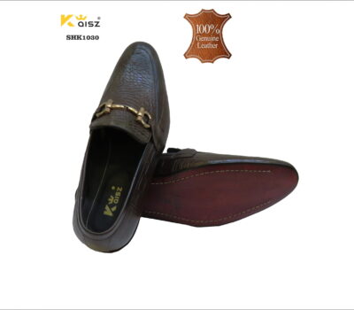 Leather Shoes For Men Hand Made Brown Soft leather Dress shoes sku1030
