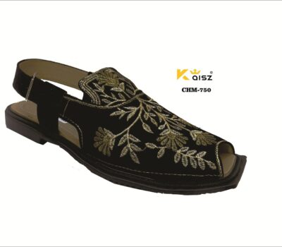 Embroidered Peshawari Chappal For Men’s Buy online sandal chappal kheri sku750
