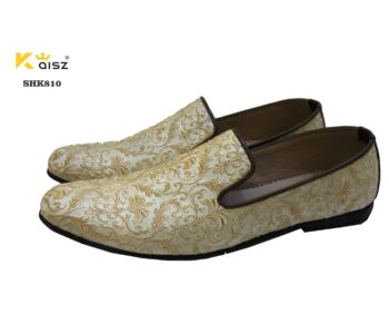 Buy Embroidered Loafers shoes For Men’s pakistan | Embroidered Loafers Men’s Slip On Wedding shoes