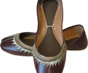 Multani Khussa for girls and women Hand Made Pure Leather embroidered khussa fancy khussa Bridal khusa size