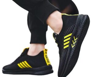 Jogger sports shoes Lace Up For Men Ultralight Athletic Jogging Sports Shoes