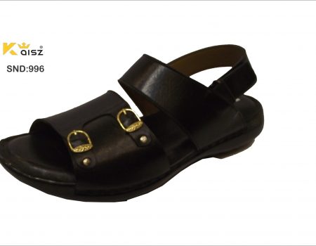 Leather sandal Buy online Black 996
