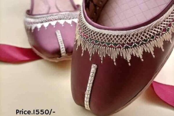 Multani Khussa for girls and women Hand Made Pure Leather embroidered khussa fancy khussa Bridal khusa