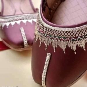 Multani Khussa girls and women Hand Made Pure Leather embroidered khussa fancy khussa Bridal khusa