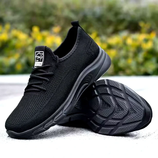 Sneakers Shoes Black