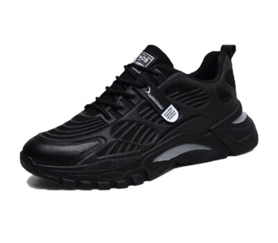 Jogger Sports Shoes Lace Up For Men Ultralight Athletic Jogging Sports Shoes