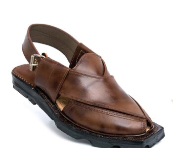 Norozi Chappal Pure Leather Double Shade Color