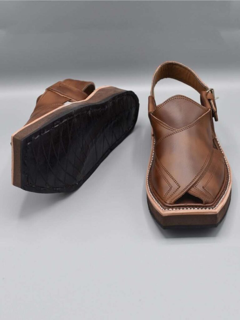 Kaptaan Chappal Brown