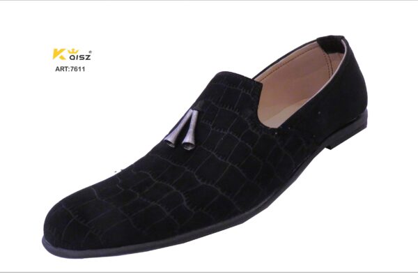 Pump Loafers Casual Shoes For Men  Kaisz Shoes sku7611 Black