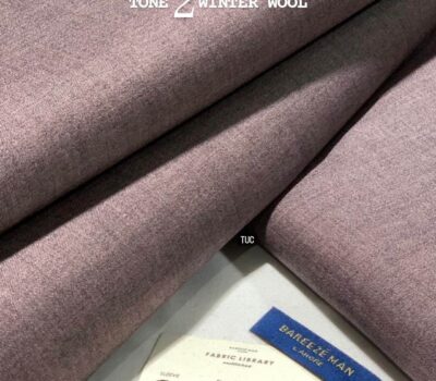 Bareeze Man 2 Tone soft wool Unstitched fabric crushed gap