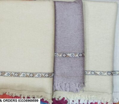 Winter Swati Shawl wool fabric For Men SHL3