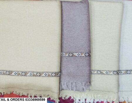 Winter Swati Shawl wool fabric For Men SHL3