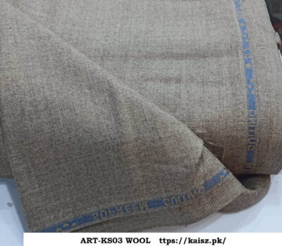 Unstitch Mens Woolen Cloth Soft Wool Unstitch Fabric ks03 Grey