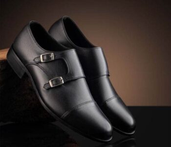 Men’s Formal Shoes Monk Strap Leather