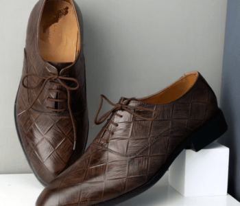 Men’s Formal Shoes Leather Brown Laces