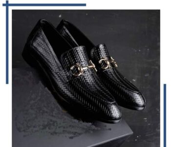 Black Men loafers Shoes Luxury Moccasins Office Business Man Footwear 