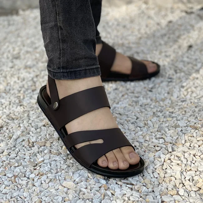 Dark Brown Camello Sandal 1