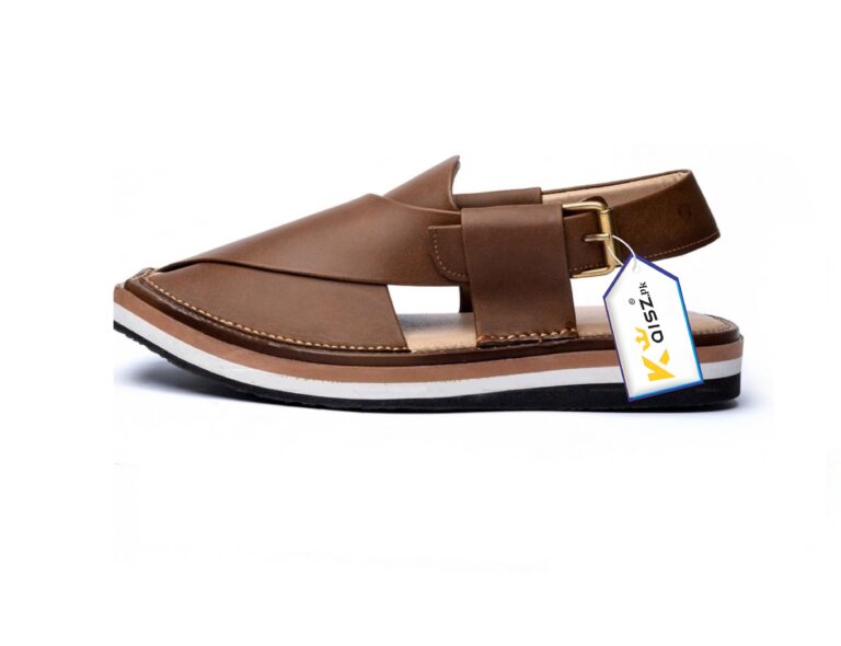 Peshawari Kaptaan Chappal Brown