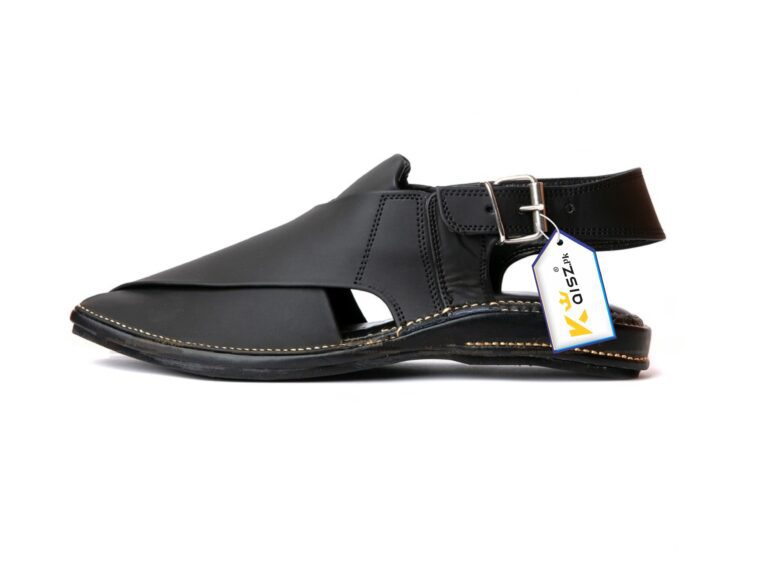 Zardari Chappal Matte Black (1)