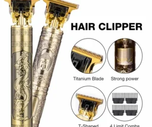 Trimmer Shaving Machine Vintage T9 Professional Dragon Style Metal Rechargeable Electric Hair Clipper Cutting Machine