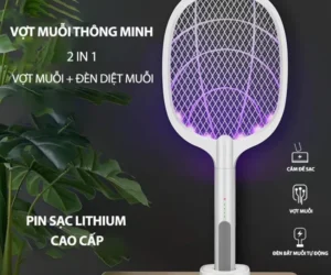 Electric Mosquito Swatter USB Charging 2 in 1 Mosquito Killer Racket DP834