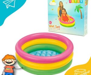 Inflatable Intex Wet Set – Kids Pool – 24 x 8.5 inch