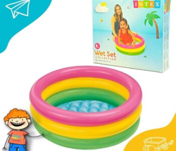 Inflatable Intex Wet Set – Kids Pool – 24 x 8.5 inch