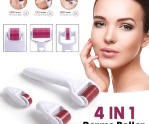 4 In 1 Derma Roller Micro-Needling Skin Care System