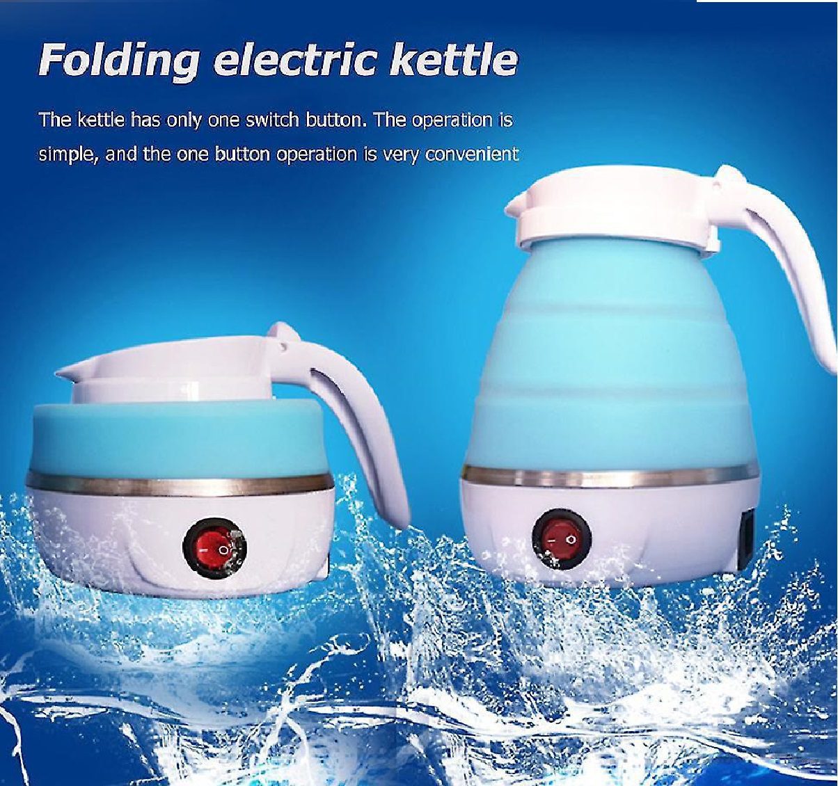 Fast Water Boiling Portable Electric Kettle 600 ml