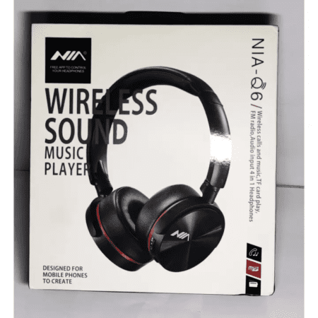 NIA Q6 Wireless Headphones