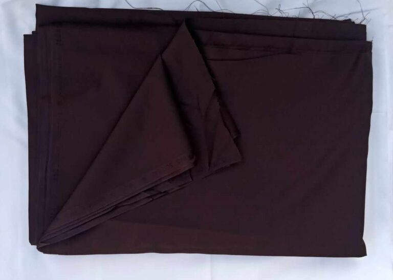 Wash And Wear Fabric Dark Brown