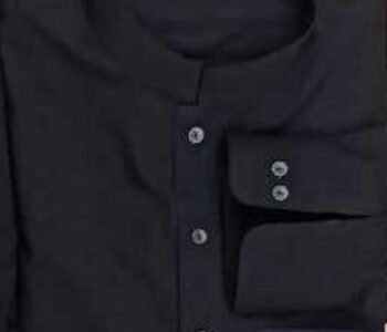 Wash And Wear Black Stitched Suits Gents
