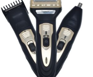 Men’s 3in1 electric shaver cleaning face trimer Rechargeable Electric Razor TM-7217