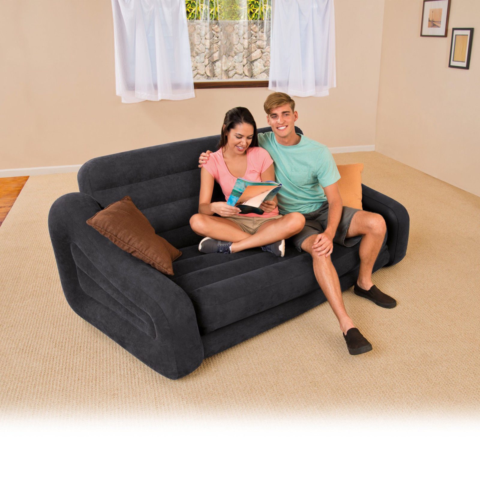 Intex Inflatable Air Sofa Combed