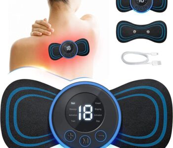 Mini Electromagnetic Shaper Massager, Portable Adjustable Frequency Massager, for Neck Shoulder Back Waist Arms Legs Aches