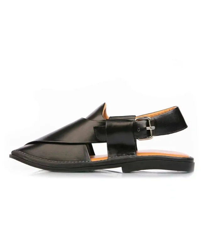 Peshawari Chappal – Black 1