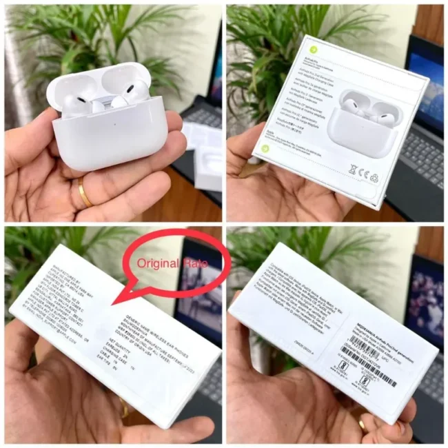 Airpods Pro 2nd Generation (Latest Model) with 100% Working ANC & Transparency