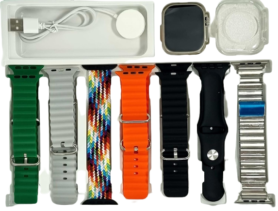 Y60 Smart Watch With 7 Extra Strap (7)