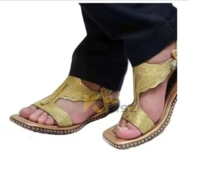 Lawa Zari Chappal Design