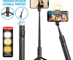 P170S Extendable Handled Stabilize Selfie Stick And Tripod