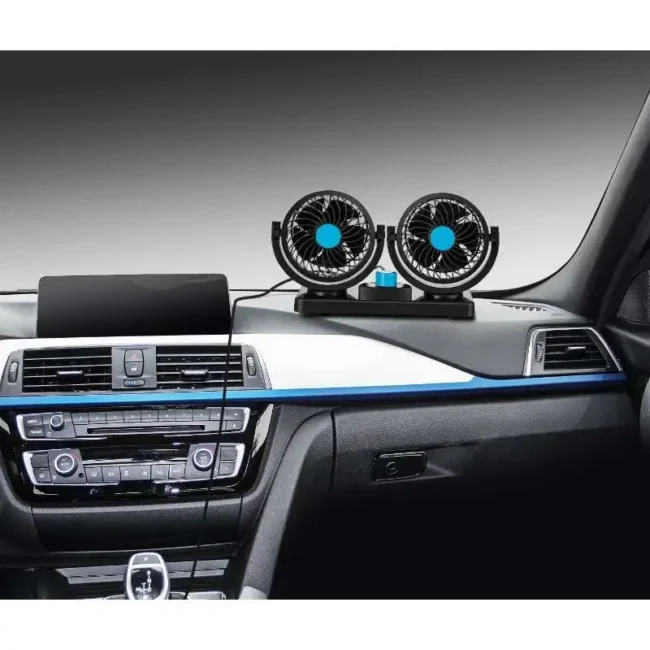 Dashboard Universal Dual Car Fan