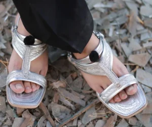 Tilla Chappal Kohati kheri Sandal Silver