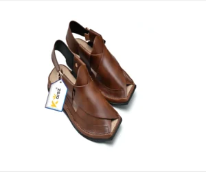 Zalmi Chappal Brown Peshawari Sandal