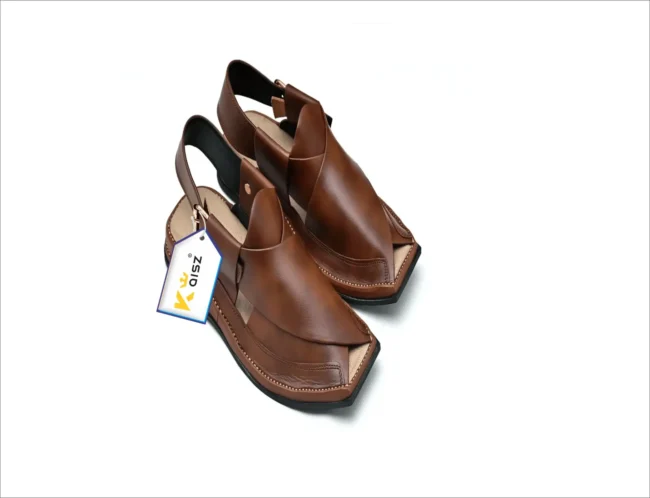 zalmi chappal brown