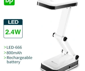 Rechargeable Flashlight Portable LED Emergency Light Torch  LED Desk Lamp DP-666