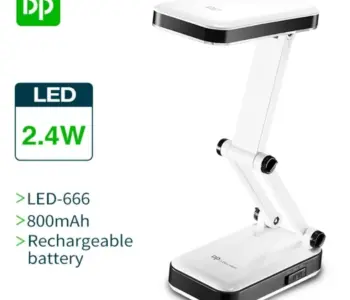 Rechargeable Flashlight Portable LED Emergency Light Torch  LED Desk Lamp DP-666