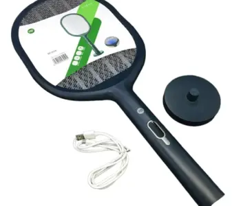 DP 2 in 1 USB Rechargeable Fly Mosquito Swatter Racket 811X