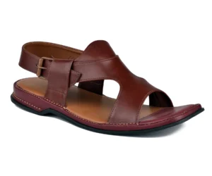 Panjedar Chappal Burgundy