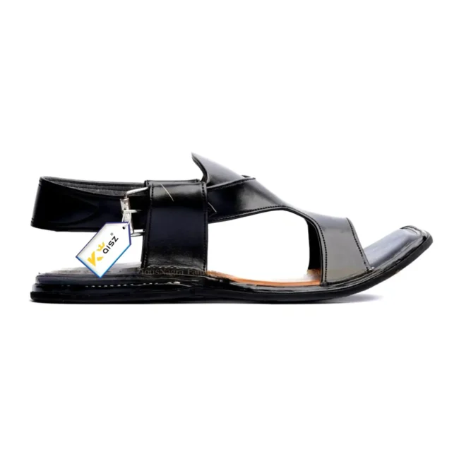 Panjedar Chappal Black 1