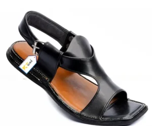 Panjedar Chappal Black